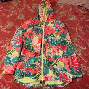 Girls cat and jack rain jacket